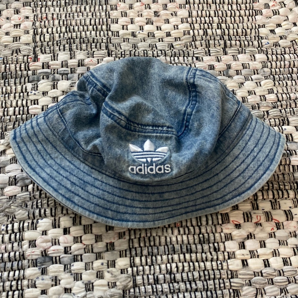 Adidas denim bucket hat
